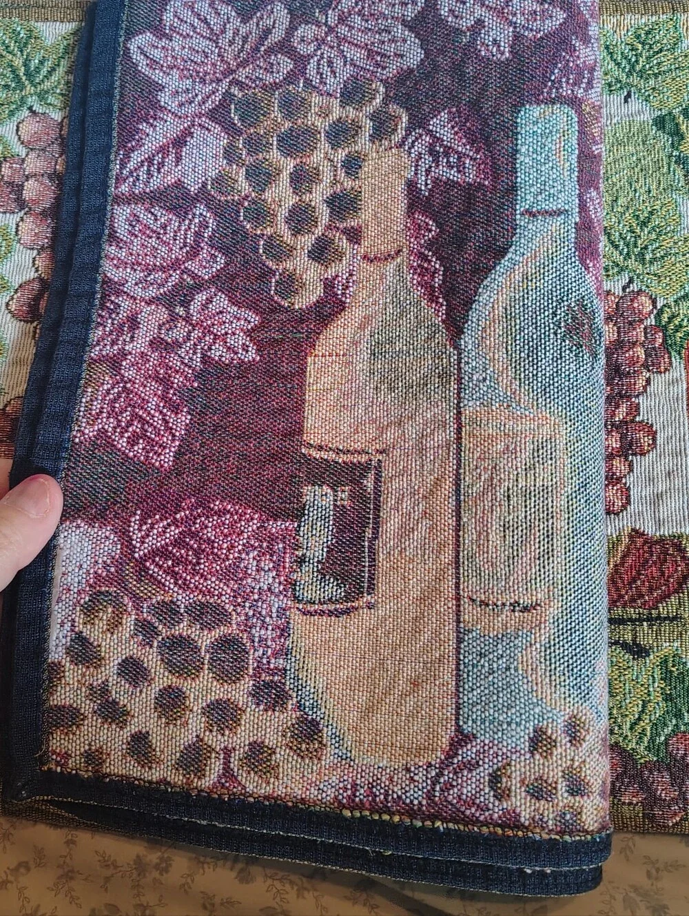 Wine Themed Tapestry Placemats (4)